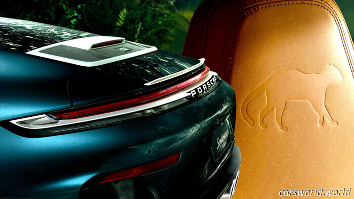 Porsche создал вдохновлённый джунглями 911 GT3, который вы больше никогда не увидите | Carscoops